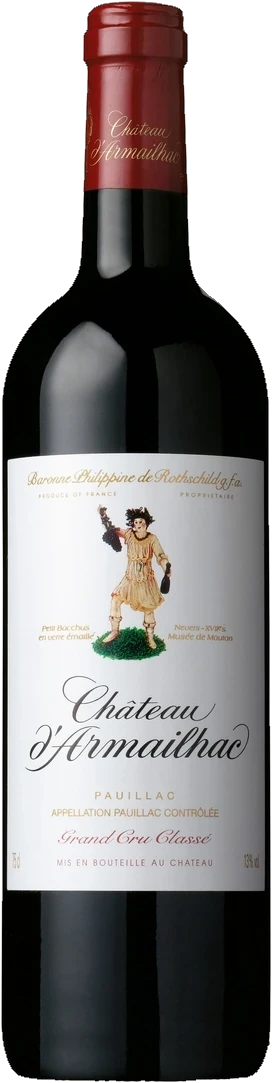 Chateau d'Armailhac 5eme Cru Classe, Pauillac bottle
