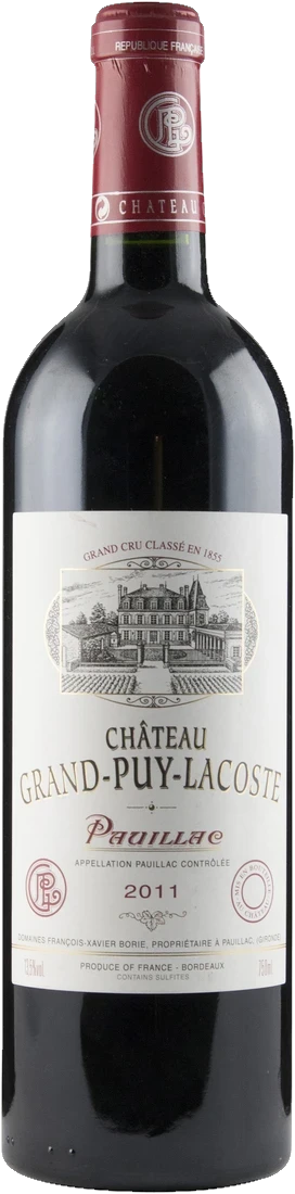 Chateau Grand-Puy-Lacoste 5eme Cru Classe, Pauillac bottle