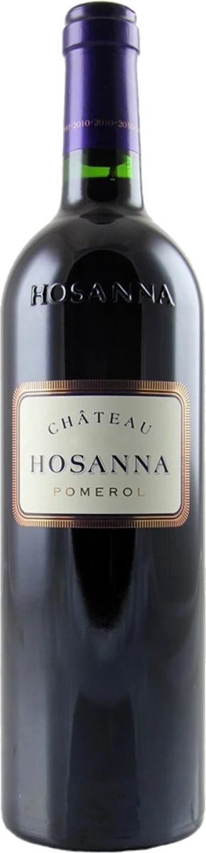 Chateau Hosanna, Pomerol bottle
