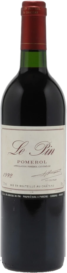 Le Pin, Pomerol bottle
