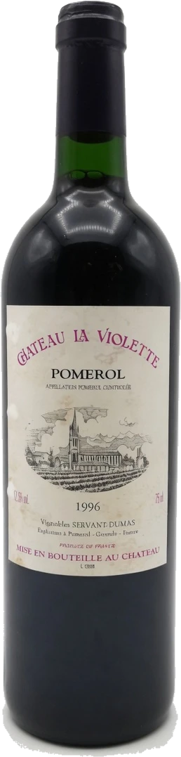 Chateau La Violette, Pomerol bottle