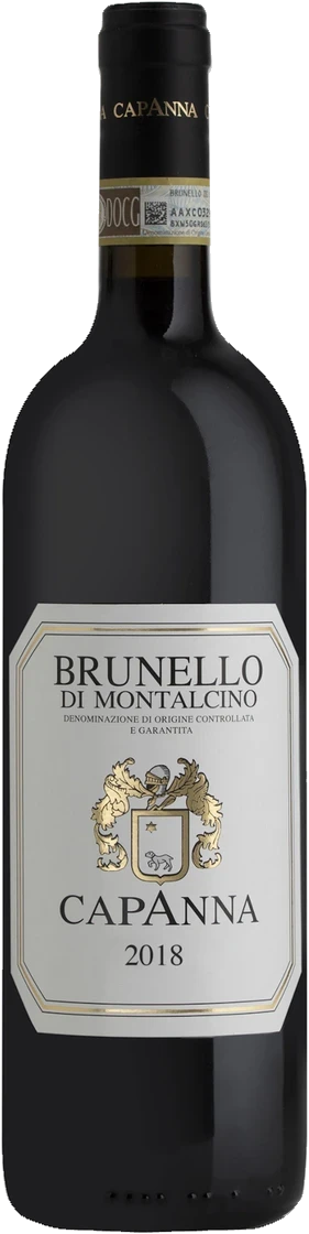 Capanna, Brunello di Montalcino bottle