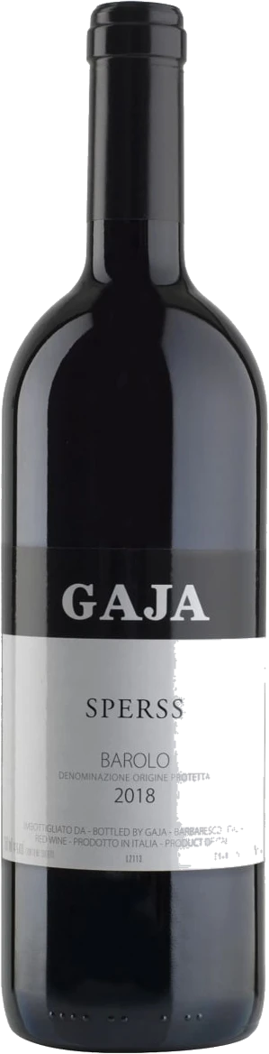 Gaja, Sperss, Barolo DOCG bottle