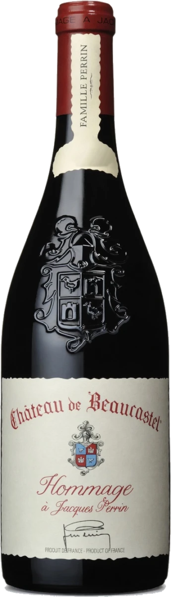 Chateau de Beaucastel Hommage a Jacques Perrin, Chateauneuf-du-Pape bottle