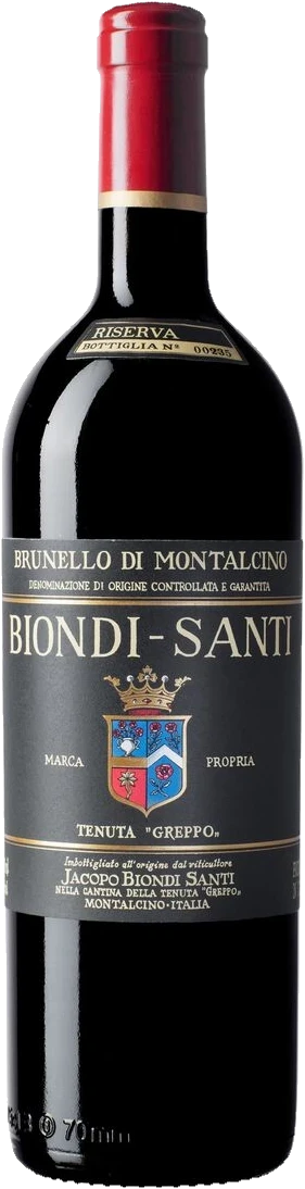 Biondi-Santi, Brunello di Montalcino, Riserva bottle