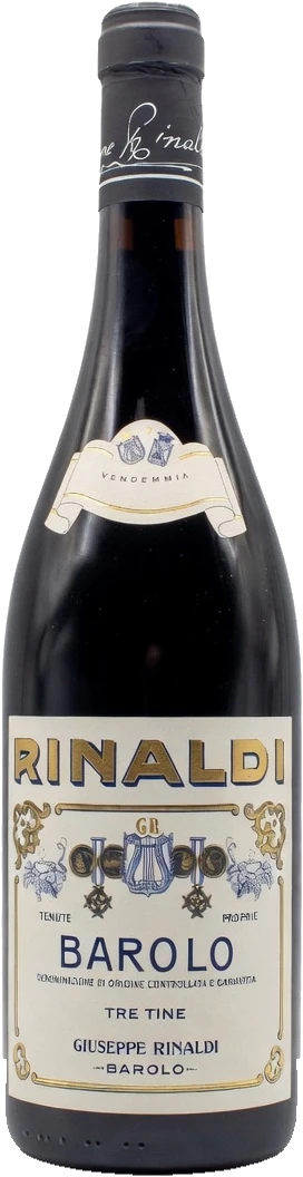 Giuseppe Rinaldi, Barolo, Tre Tine bottle