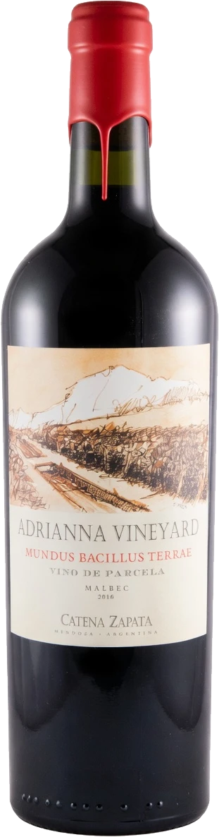 Catena Zapata, Adrianna Mundus Bacillus Terrae Malbec, Uco Valley bottle
