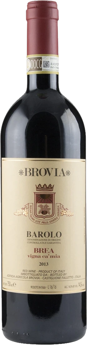 Brovia, Barolo, Brea Vigna Ca'mia bottle