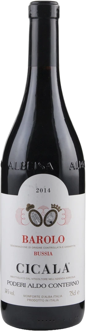 Poderi Aldo Conterno, Barolo, Bussia Cicala bottle