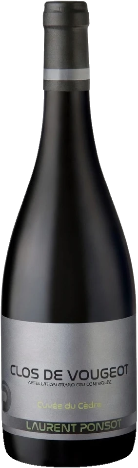 Laurent Ponsot, Clos de Vougeot Grand Cru, Cuvee du Cedre bottle